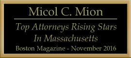 Top Attorneys Rising Stars in Massachusetts- Boston Magazine